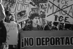 Ice Protest at the Superbowl, Santa Clara, CA, February 8, 2026. (Probonophoto.org/Sammy Braxton-Haney)