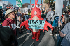 Ice Protest at the Superbowl, Santa Clara, CA, February 8, 2026. (Probonophoto.org/Sammy Braxton-Haney)