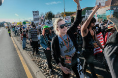 Ice Protest at the Superbowl, Santa Clara, CA, February 8, 2026. (Probonophoto.org/Sammy Braxton-Haney)