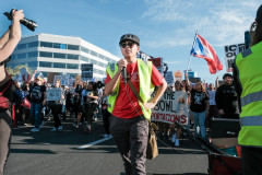 Ice Protest at the Superbowl, Santa Clara, CA, February 8, 2026. (Probonophoto.org/Sammy Braxton-Haney)