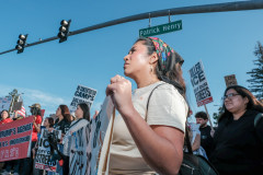 Ice Protest at the Superbowl, Santa Clara, CA, February 8, 2026. (Probonophoto.org/Sammy Braxton-Haney)