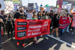 “ICE out of the Super Bowl”
8, Feb. 2026 Community protests the presence of ICE and Border Patrol at Super Bowl LX in Santa Clara, Ca.
(ProBonoPhoto/John Weekes