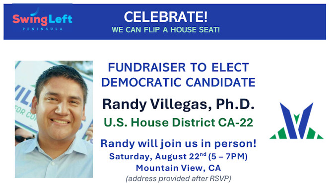In-Person Fundraiser with Randy Villegas! Flip CA-22! (past event)